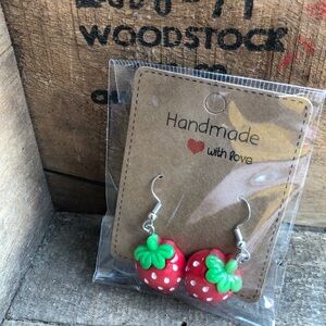 New Strawberry earrings